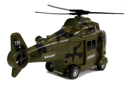 Katonai mentőhelikopter 1:16 horog hangjelzővel