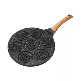   Kinghoff palacsintasütő, alumínium, fekete márvány, átmérője 26,5 cm