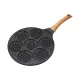 Kinghoff palacsintasütő, alumínium, fekete márvány, átmérője 26,5 cm