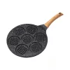 Kinghoff palacsintasütő, alumínium, fekete márvány, átmérője 26,5 cm