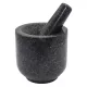 mozsár, gránit készlet 2 db, átmérő 15,5 cm kinghoff