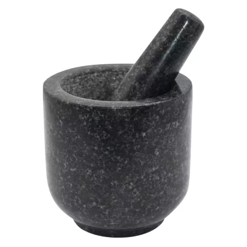 mozsár, gránit készlet 2 db, átmérő 15,5 cm kinghoff