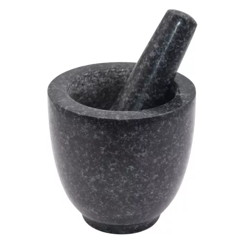 mozsár, gránit készlet 2 db, átmérő 15,5 cm kinghoff