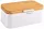 Kinghoff fehér acél kenyértartó