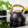 Hagyományos vízforraló 2,8 l, fekete Klausberg
