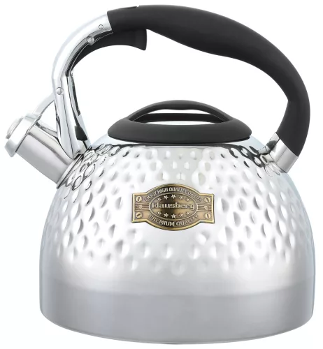 Vízforraló, acél, 3l, ezüst Klausberg
