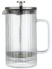 Dugattyús kávé-/teafőző, üveg, 1,0 l, Klausberg, kb-7758