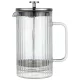 Dugattyús kávé-/teafőző, üveg, 1,0 l, Klausberg, kb-7758