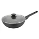 Márvány wok serpenyő 28 cm fedővel, klausberg kb-7990