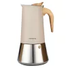 Acél eszpresszó kávéfőző, 600 ml, indukciós, Klausberg kb-7997