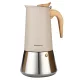 Acél eszpresszó kávéfőző, 600 ml, indukciós, Klausberg kb-7997