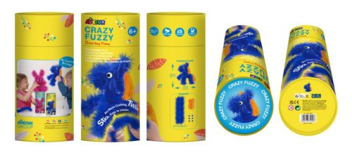 Crazy Fuzzy kreatív készlet - Bolyhos, táncoló póni