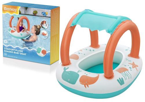 Felfújható pontontető tetővel 84 x 67 cm Bestway 34203