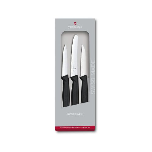 Victorinox 3 db fekete kés ajándékcsomag