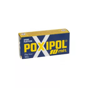  POXIPOL ragasztó, fémezett, műanyag kötőanyag 21g / 14ml