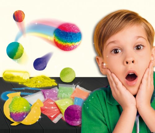 Zseniális tudományos készlet vagyok, elképesztő golyók