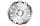 11534 Active RC hubcap ezüst 16 hüvelykes