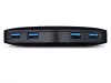 TP-Link UH400 Hub (4x USB 3.0; fekete)