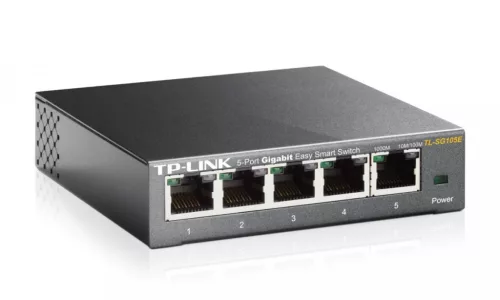 TL-SG105E 5 portos gigabites, könnyen használható intelligens kapcsoló