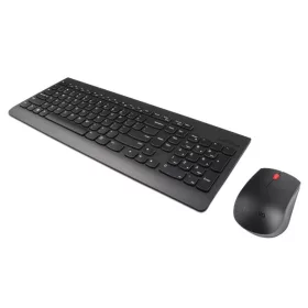   Billentyűzet + egér szett Lenovo 510 vezeték nélküli kombinált billentyűzet és egér gx30n81776 (usb 2.0; (us); fekete; optikai; 1200 dpi)