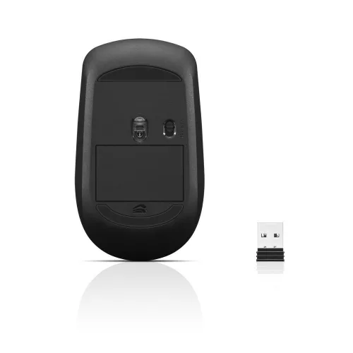 Lenovo 400 vezeték nélküli egér GY50R91293 (optikai; 1200 dpi; fekete)