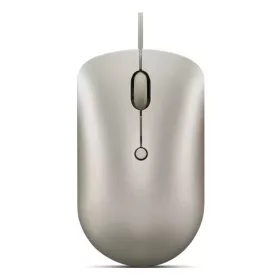   Lenovo 540 USB-C vezetékes kompakt egér, homokszínű, GY51D20879