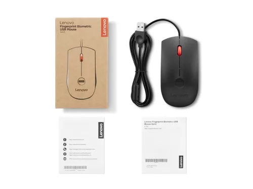 USB biometrikus egér ujjlenyomat-olvasóval gen3 4y51s24029