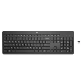 HP 230 vezeték nélküli billentyűzet, fekete, 3l1e7aa#abb