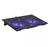 Hűtőpad ms cool d105 led 2x usb fekete
