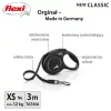 Flexi automata póráz new classic cat xs 3 m zsinórral - macskapóráz, fekete
