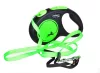 Bandă flexibilă automată pentru șnururi, neon, 5 m, verde