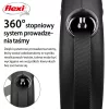 Flexi automata póráz new classic l szalag 5m - kutyáknak 50 kg-ig, szín: fekete