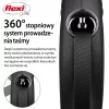 Flexi automata póráz new classic l szalag 5m - kutyáknak 50 kg-ig, szín: fekete
