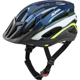 Alpina MTB17 kerékpáros sisak sötétkék-neon 54-58