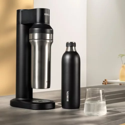 Brita Sodatrio cumisüveg (0,65 l; fekete)