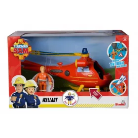 Sam tűzoltó Wallaby helikopter figurával