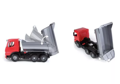 Worxx 45 cm-es arocs billenőplatós teherautó dobozban