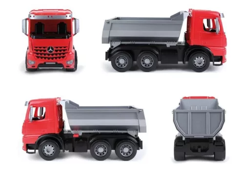 Worxx 45 cm-es arocs billenőplatós teherautó dobozban