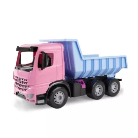 Giga Trucks Arocs billenős teherautó rózsaszín dobozban