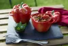 Mini cocotte kerek paprika staub 40500-325-0 - piros 470 ml