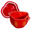 Mini cocotte kerek paprika staub 40500-325-0 - piros 470 ml