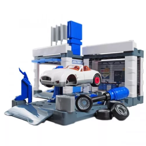 Bosch benzinkút autómosóval és autóval