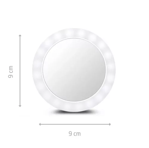Ecomed by Medisana CM-20E kozmetikai tükör háttérvilágítással szelfikhez/blogoláshoz