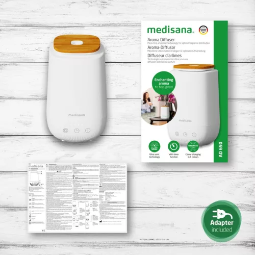Medisana AD 650 aromaterápiás készülék 0,2 l | aromaterápia | 110 x 178 mm