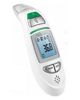 Medisana tm 750 multifunkciós infravörös hőmérő, °C, °F mértékegységekkel | memória 30 méréshez
