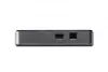 4 portos USB 2.0 nagysebességű hub/elosztó, aktív, fekete és ezüst