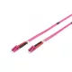 Optikai patch kábel lc-lc mm 50/125 om4 duplex lsoh 10m