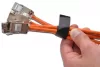Tépőzáras szalag strukturált kábelezéshez, 20 mm széles, 10 m-es tekercs, fekete