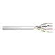 Telepítőkábel cat.5e, u/utp, eca, awg 24/1, pvc, 100m, szürke