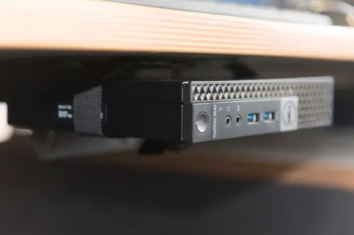 Konzol mini PC-k monitor mögé szereléséhez, VESA 75x75, 100x100, max. terhelés: 5kg